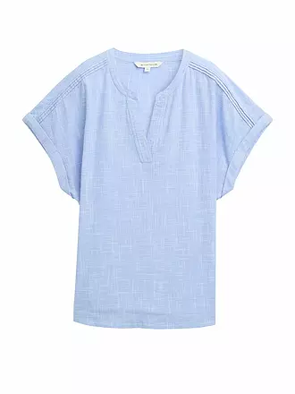TOM TAILOR | T-shirt blouse | hellblau